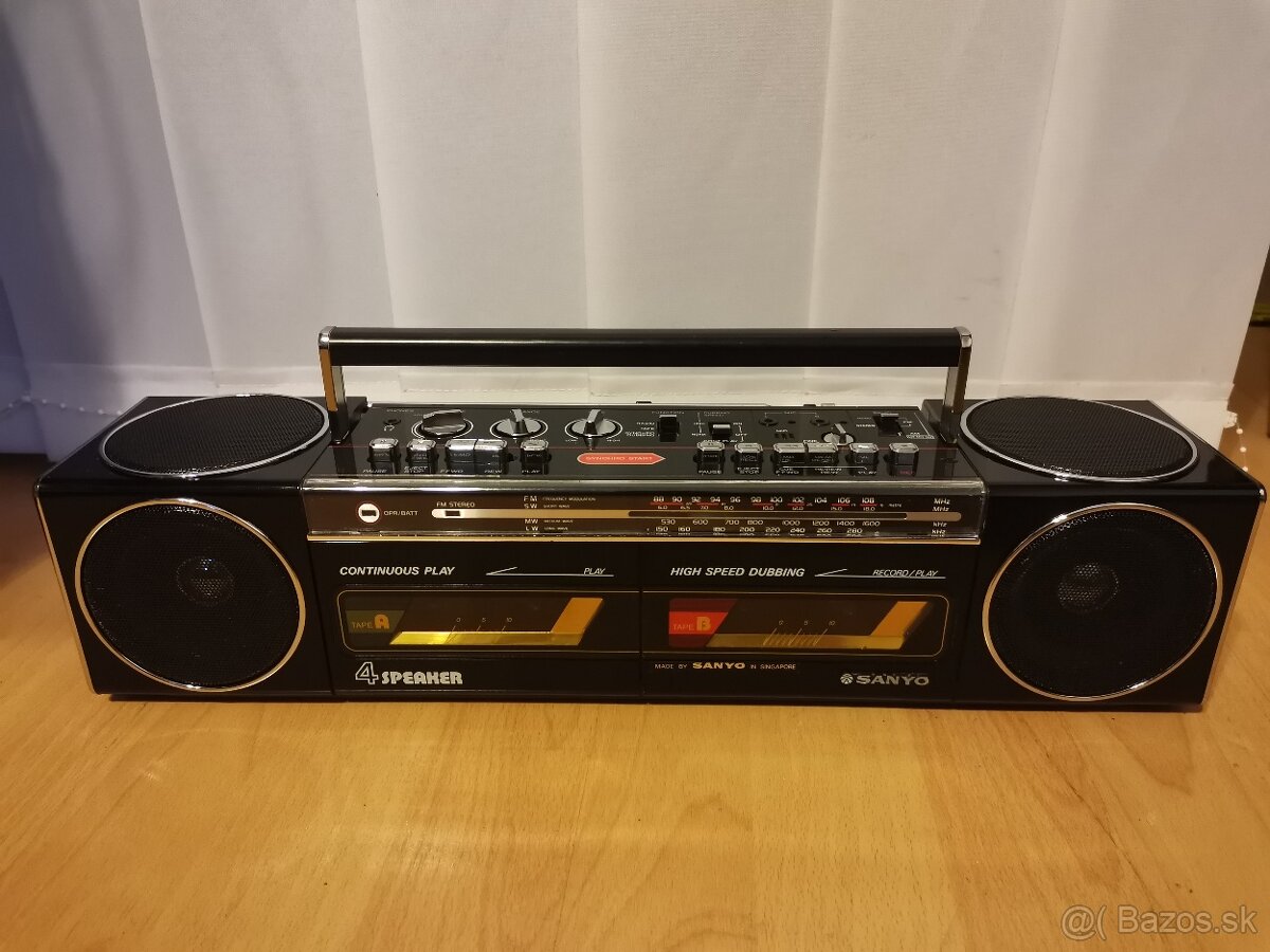 RÁDIOMAGNETOFON SANYO M-WS400L - 2