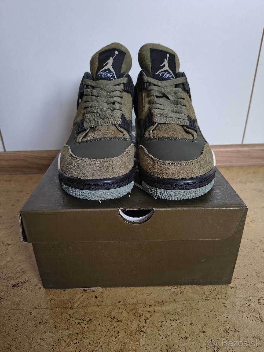 jordan 4 retro se craft "Medium Olive" - 2