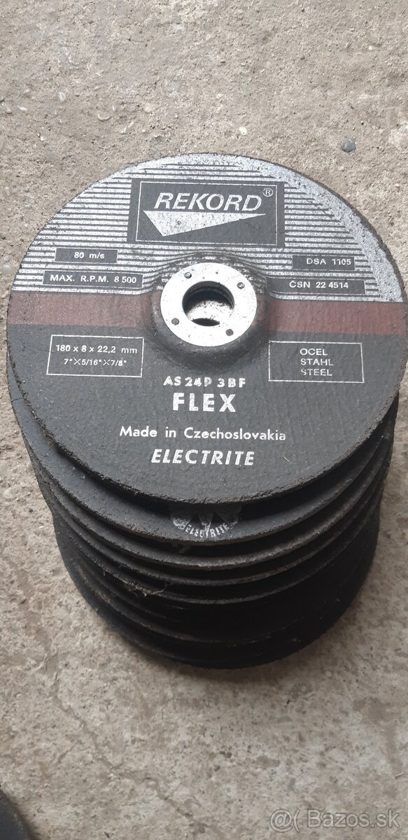 Predám Brúsne kotúče na zelezo - 2