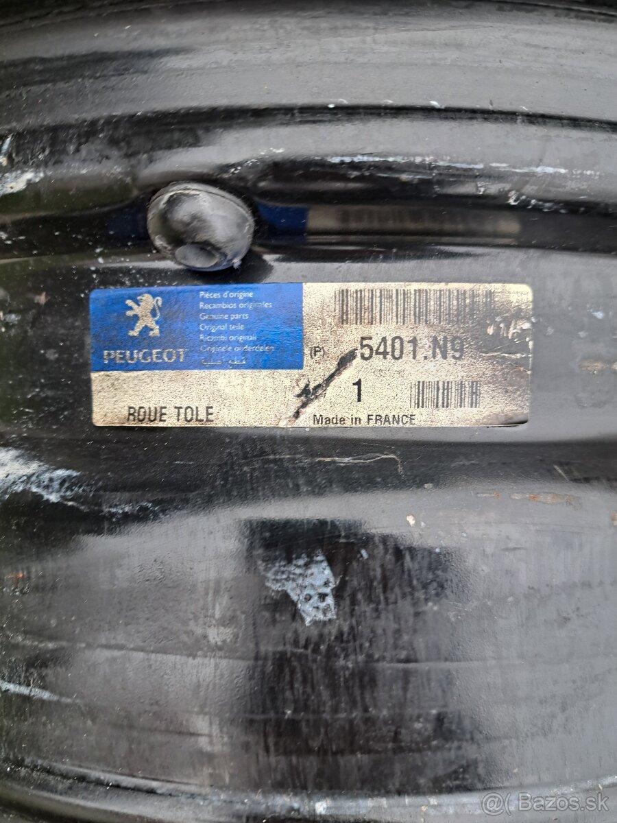 Plechove disky 16 - 5x108 - 2