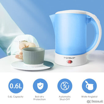 Rýchlovarná Kanvica GALLET 0,6L - 2