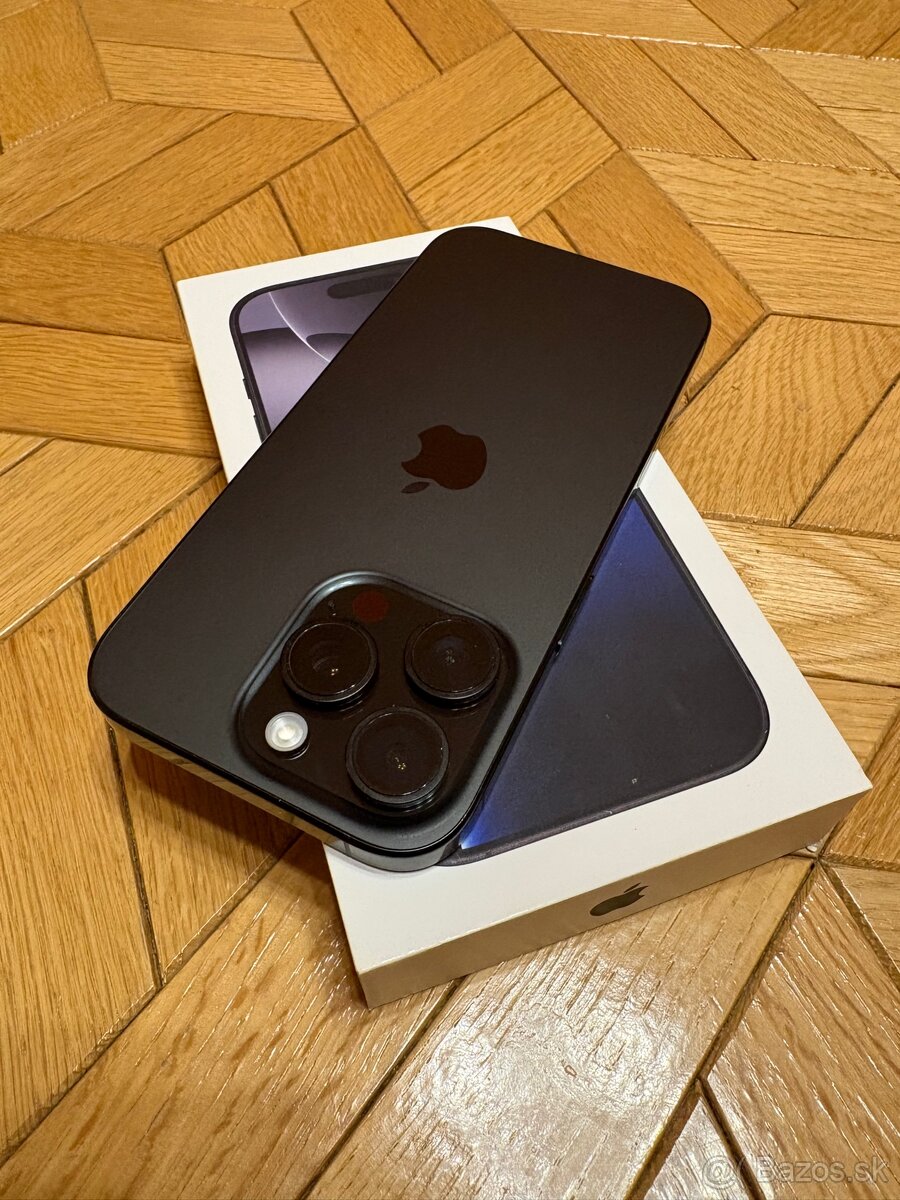 iPhone 16 PRO 256GB - 93% batéria - 2