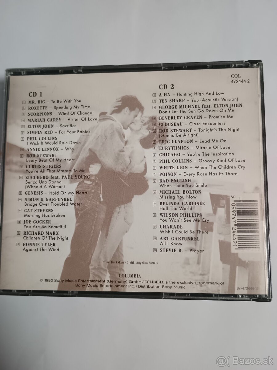 Predám 2CD Kuschelrock. - 2