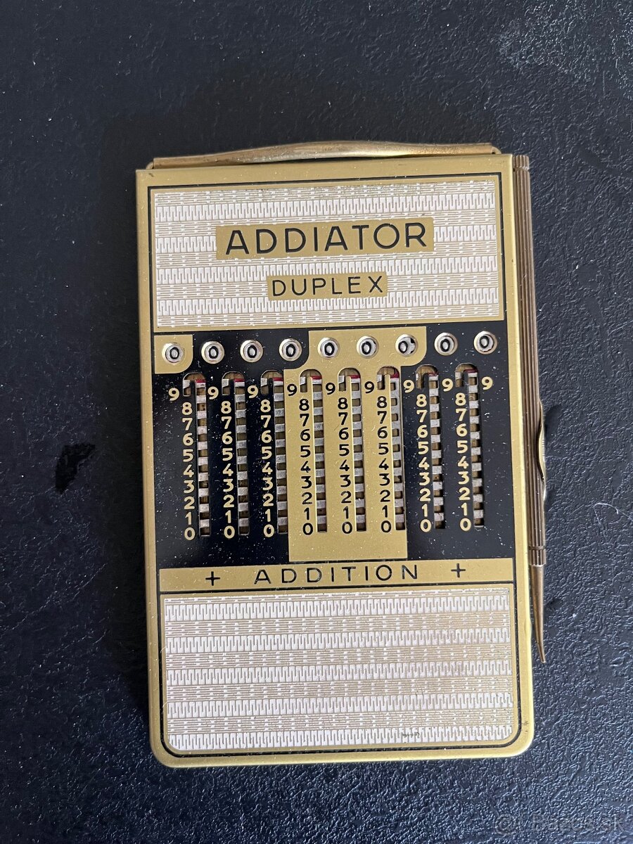 Addiator duplex - 2