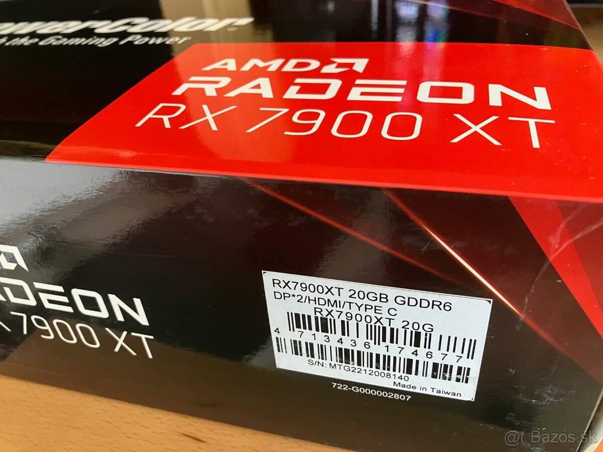 RX 7900 XT 20GB Powercolor - 2
