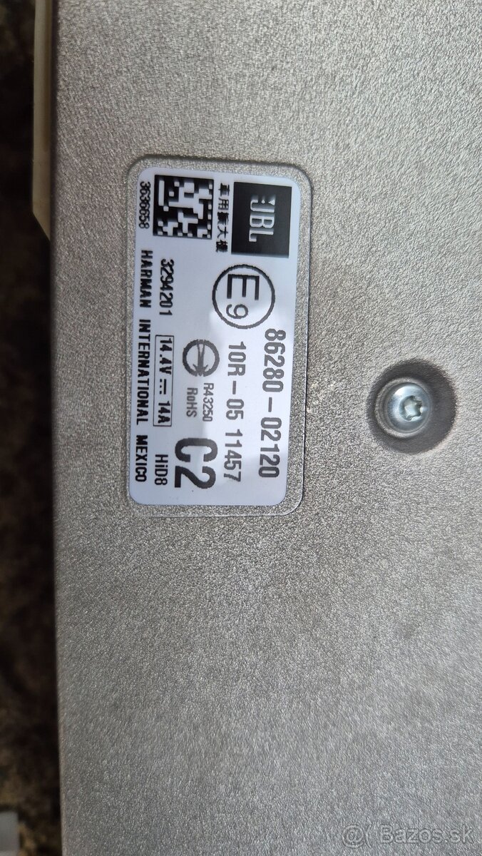 Toyota Corolla modul JBL 86280-02120 - 2