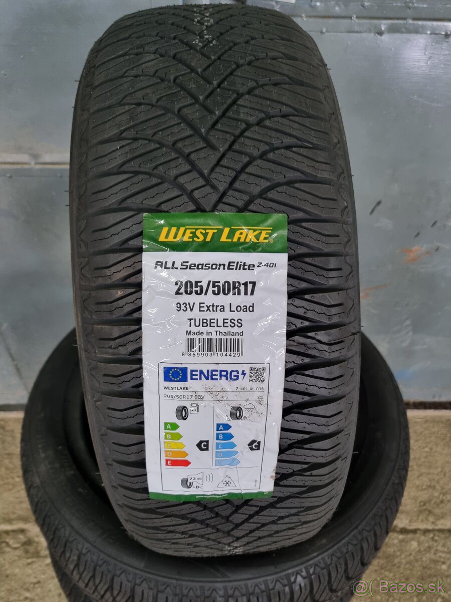 205/50R17 celorocne - 2