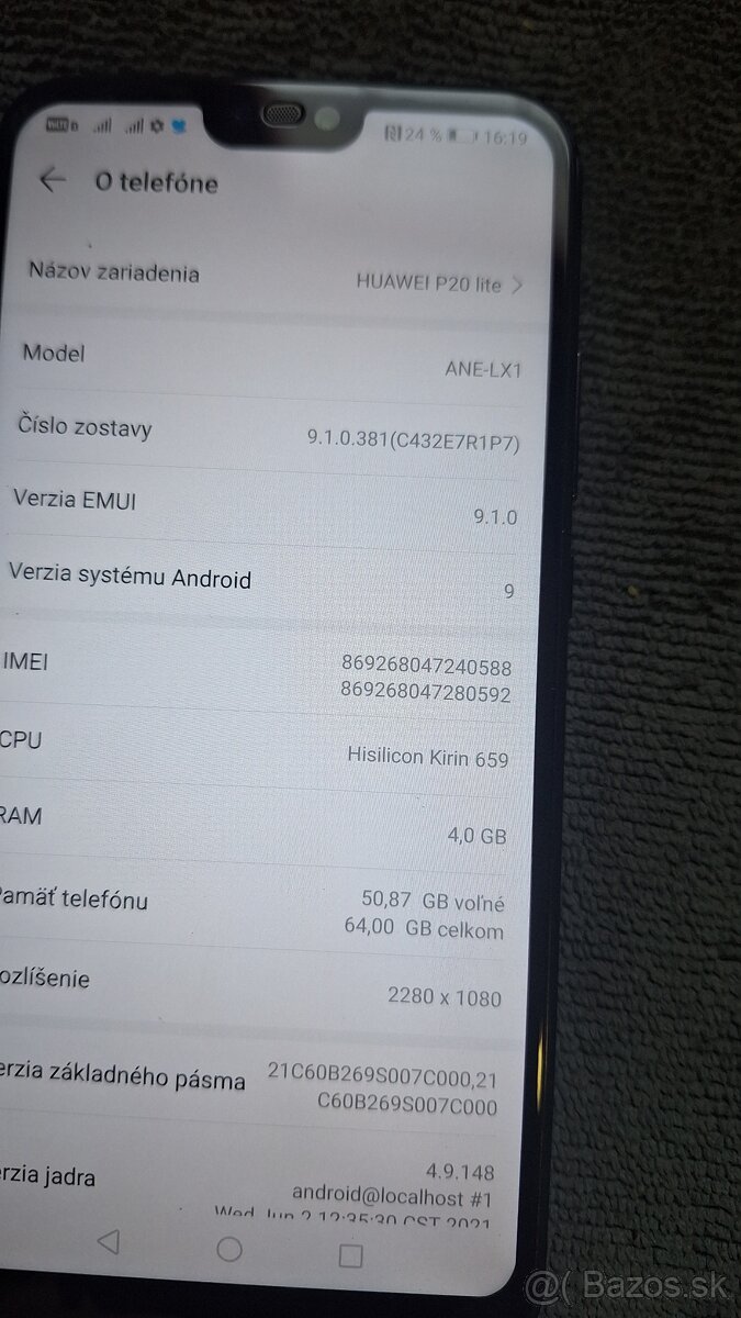 Huawei P20 lite 4/64GB dual sim - 2