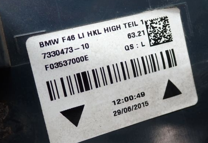 bmw 2 svetlo ľavé led 2014+ - 2