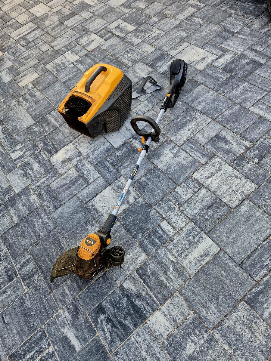 Aku vyžínač Stiga SGT 48 AE + kôš a klin pre STIGA SLM3648AE - 2