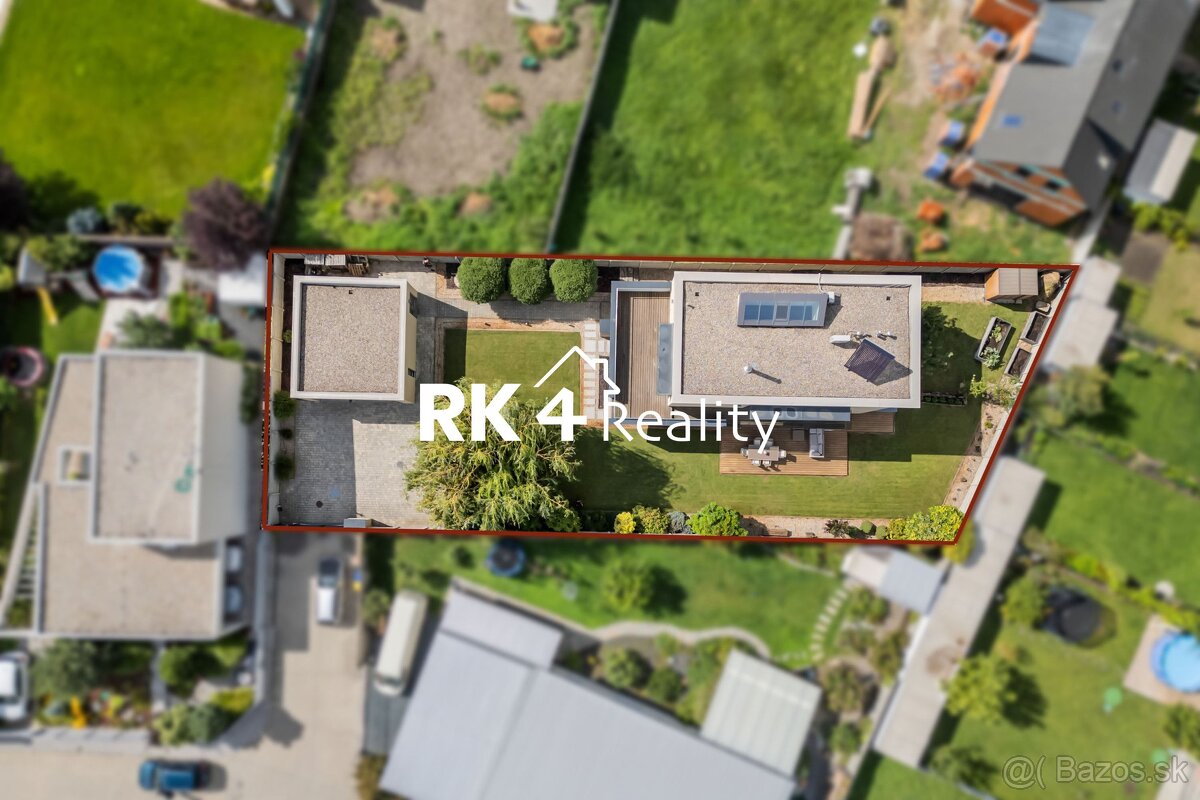 RK4 - Súkromná vila - dvojgaráž, 2 terasy (80 m²), pozemok - 2