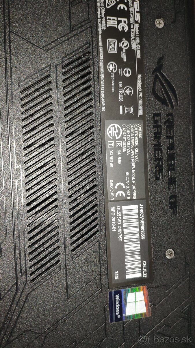 Asus Rog Strix GL553VF - 2