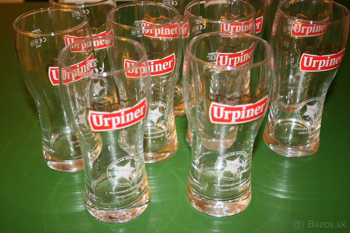 Pivny pohar Urpiner, ciachovany na 300 ml - 2