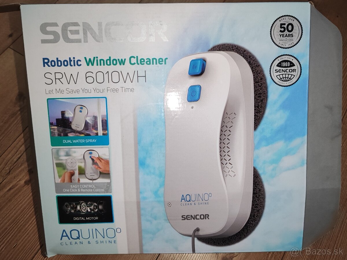 Robotický čistič okien Sencor SRW 6010WH - 2