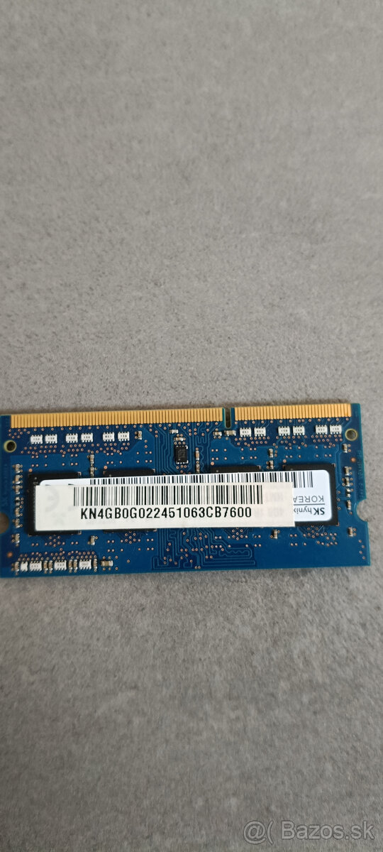 HYNIX 4GB 1Rx8 DDR3 - 2