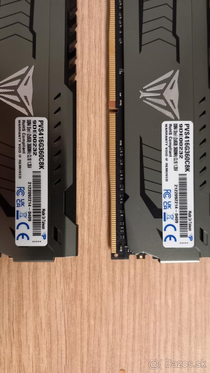 Predam Ramky 2x 8GB PATRIOT Viper Steel DDR4 2x8GB - 2