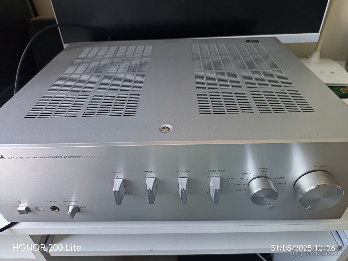 Predám zosilňovač yamaha A-S301. - 2