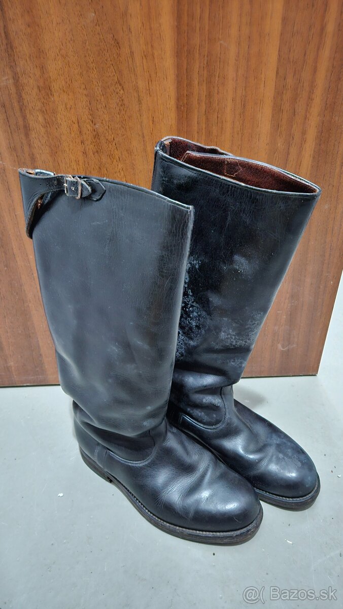 Vojenské kožené čižmy - 2