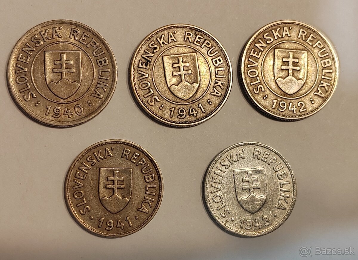 Mince Slovenský štát - 2