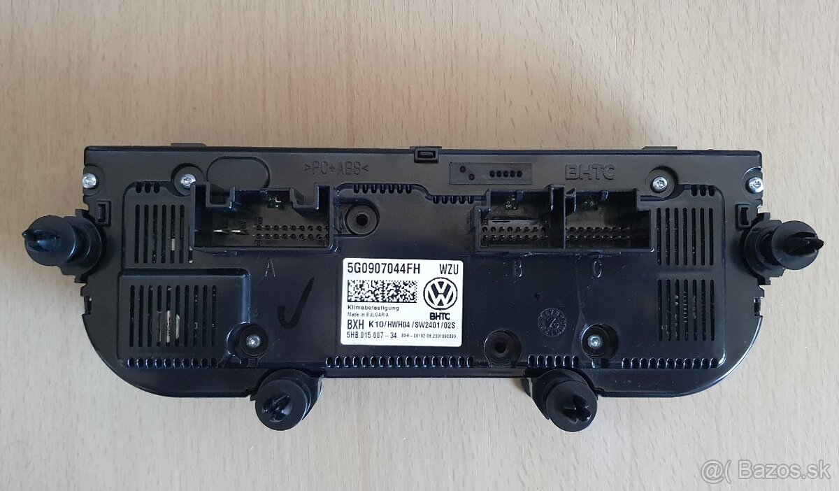 VW Passat B8 Klimatizačný panel 5G0907044FH - 2