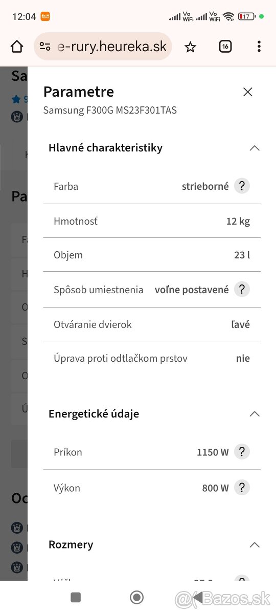 Mikrovlnná rúra Samsung - 2