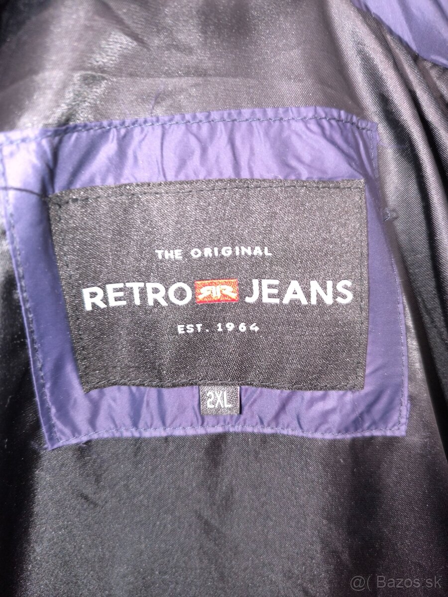Pánska bunda Retro Jeans - 2