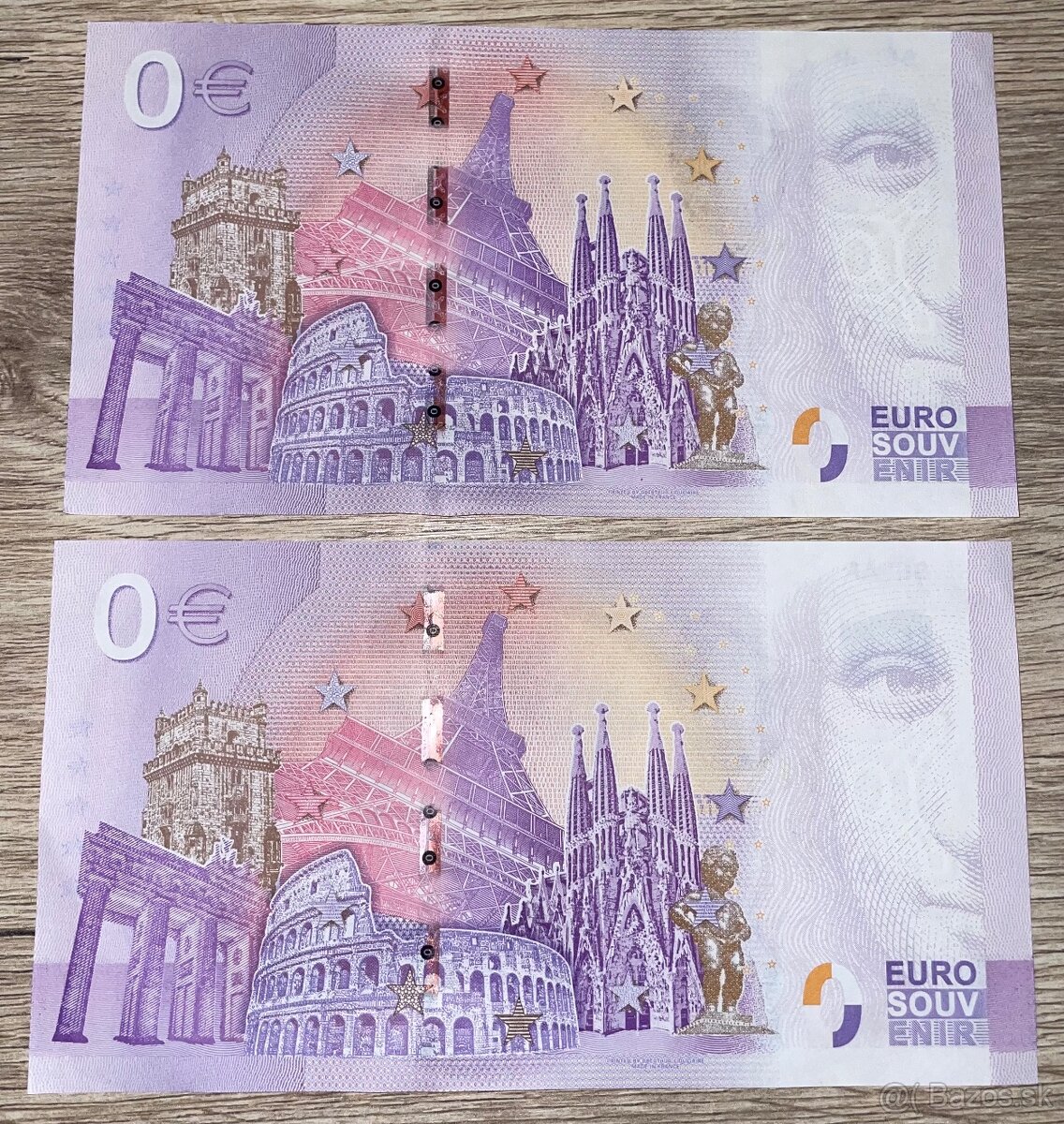 0€ bankovka SEPAR - 2