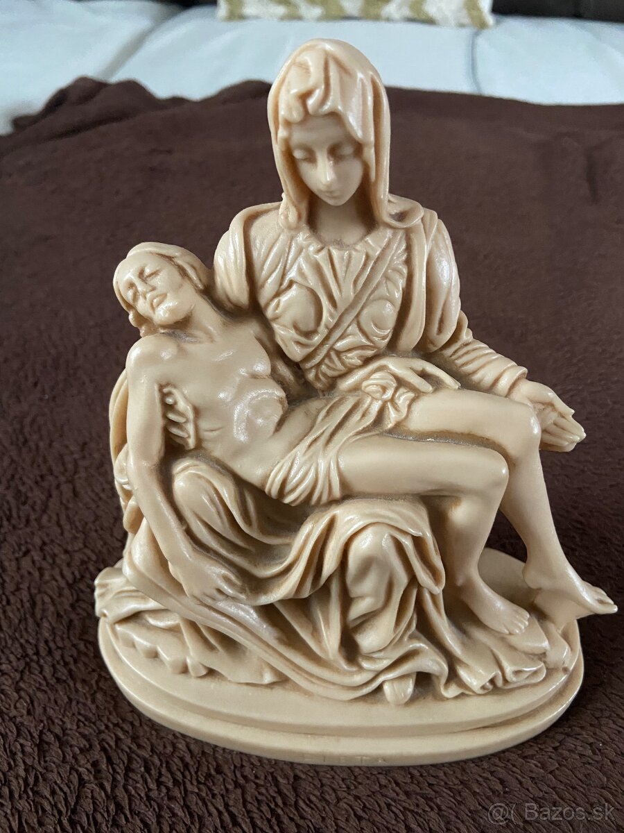 Pieta,Michelangelo,alabaster,17,5cm - 2