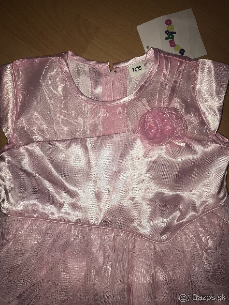 DETSKÉ ŠATY veľ. 74/80 + darček - 2