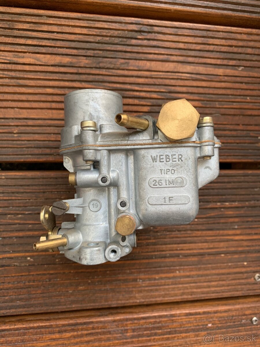 FIAT 600 / MULTIPLA nový original karburátor WEBER - 2