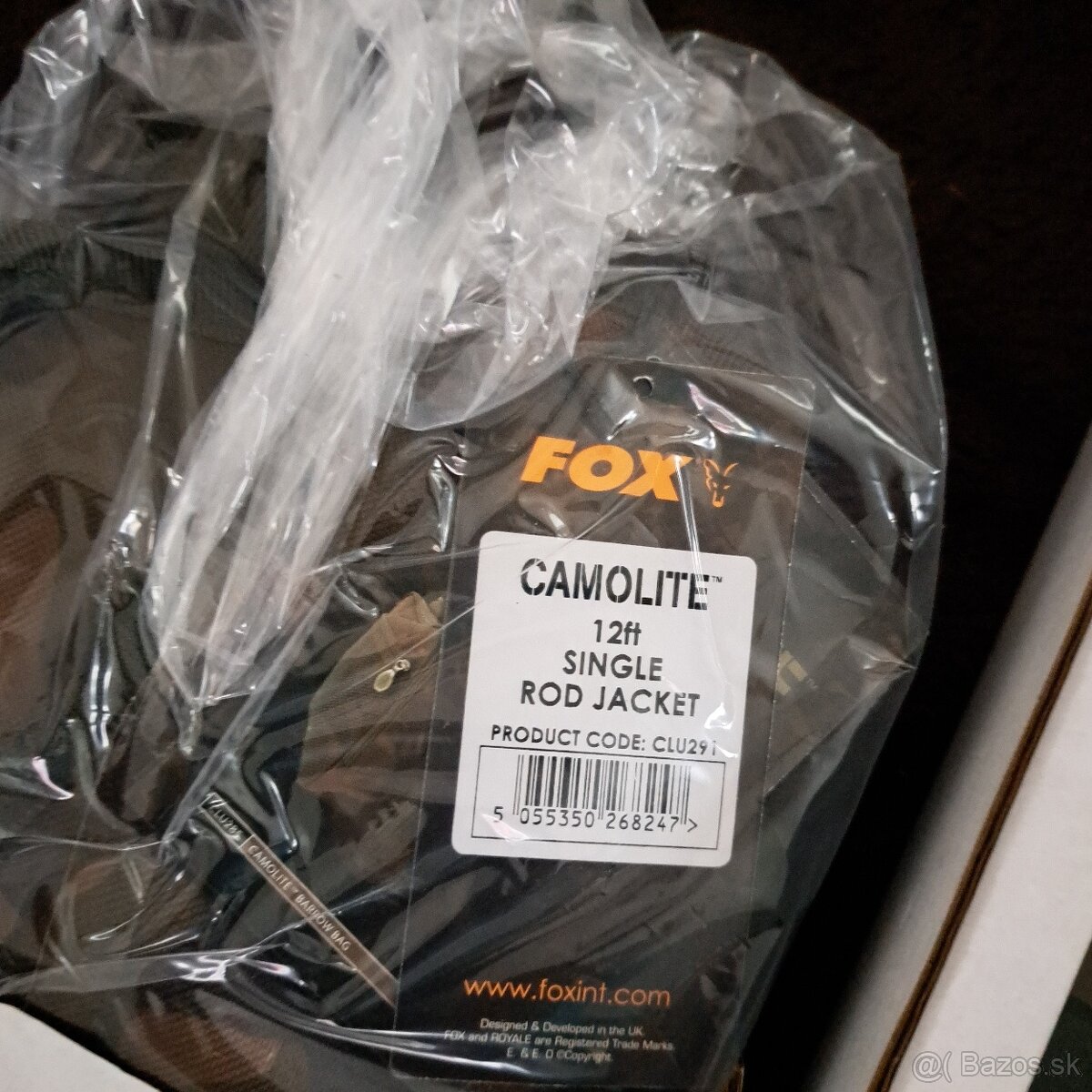 Fox camo lite single rod jacket 12ft - 2