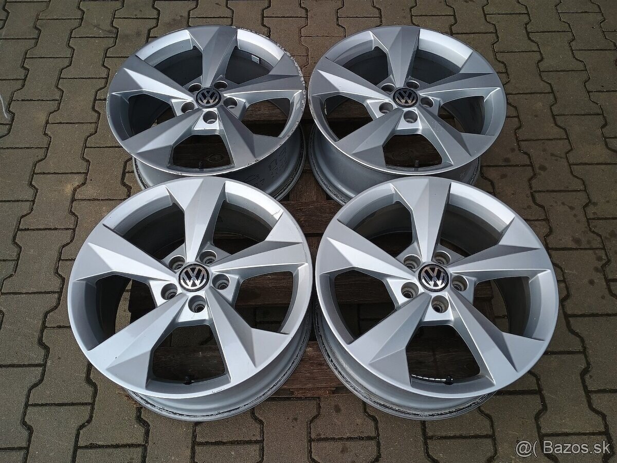 Orig. ALU disky Audi, VW, Škoda, Seat 5x112 R18 ET46 - 2