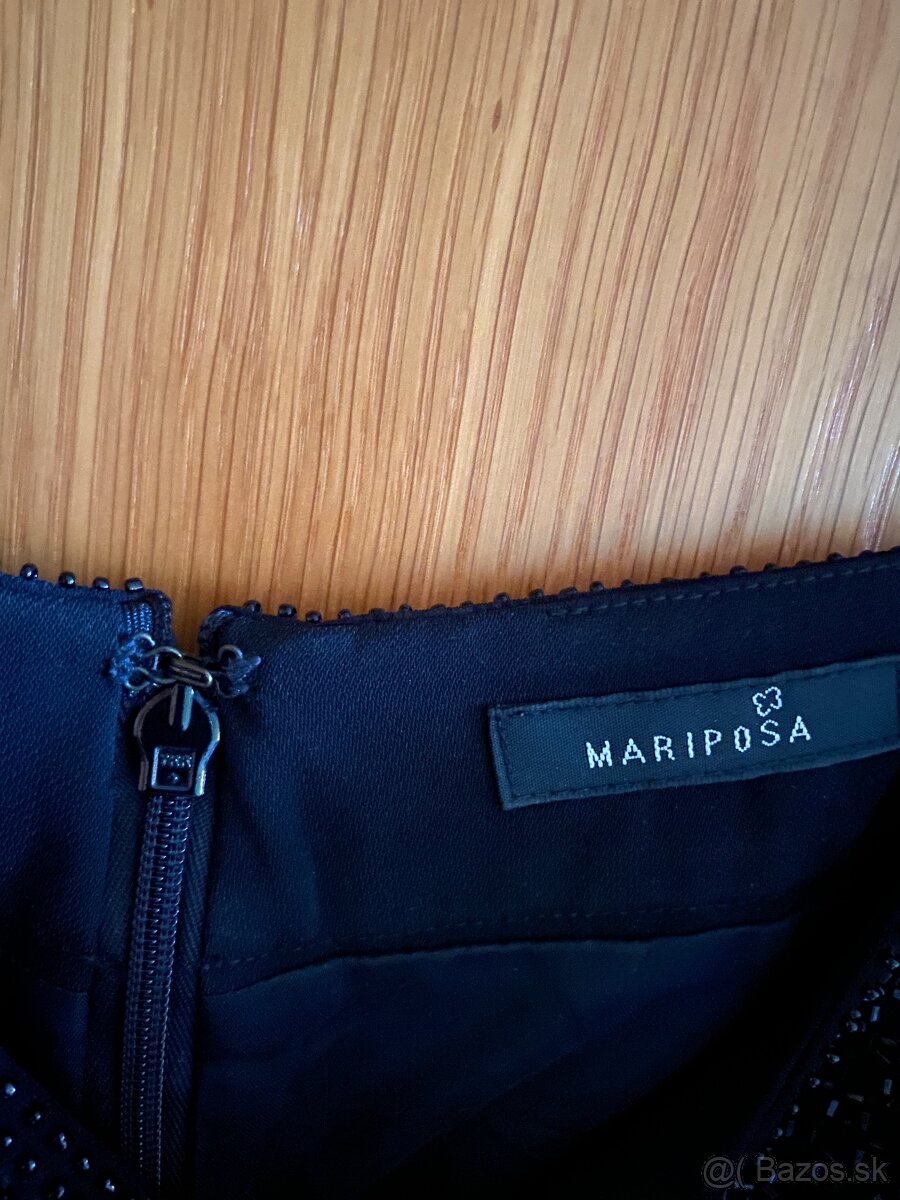 ČIERNE ŠATY zn. MARIPOSA č.42 - 2