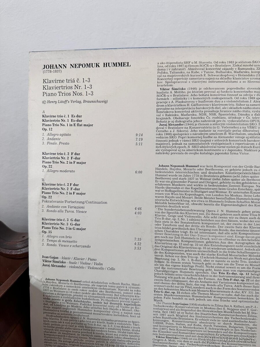 Hummel – Piano Trios Nos. 1-3 (1991) - 2