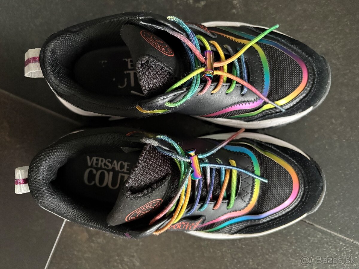 Versace čierne tenisky - 2