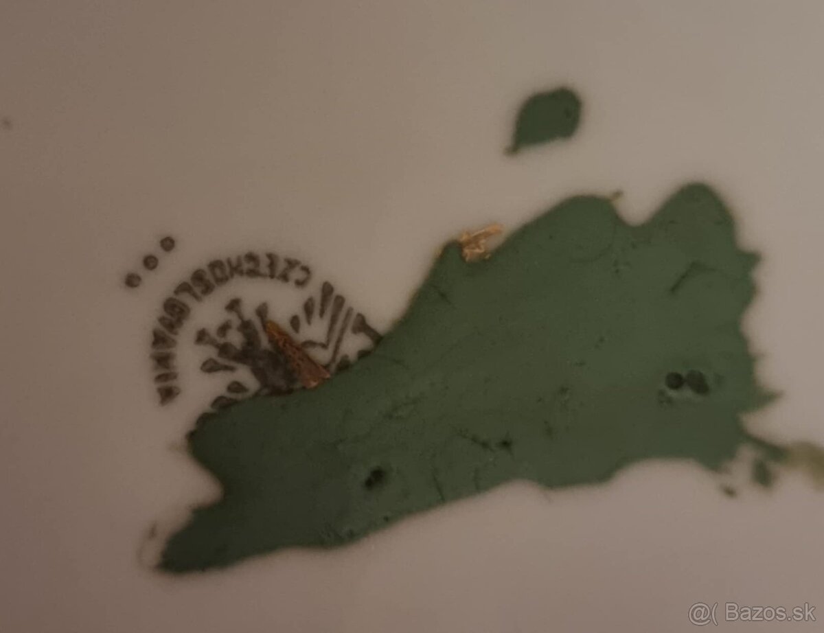 Karlovarský porcelán misa - 2