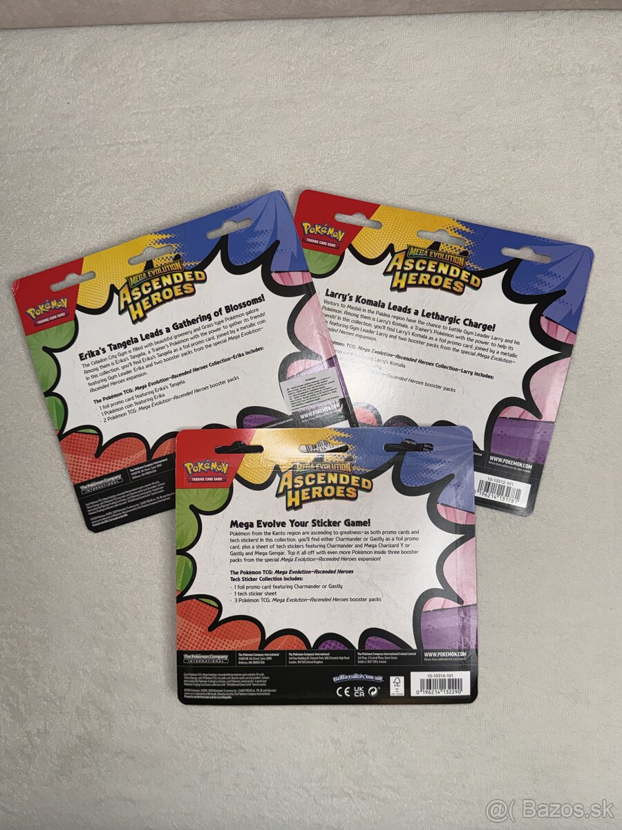 Pokemon Ascended Heroes blister/sticker - 2