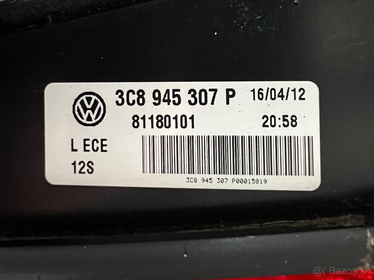 Zadné led svetlo vw passat cc facelift - 2