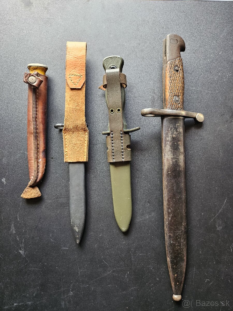 Bodáky, nože Španielsko Nemecko Juhoslávia Finsko - 2