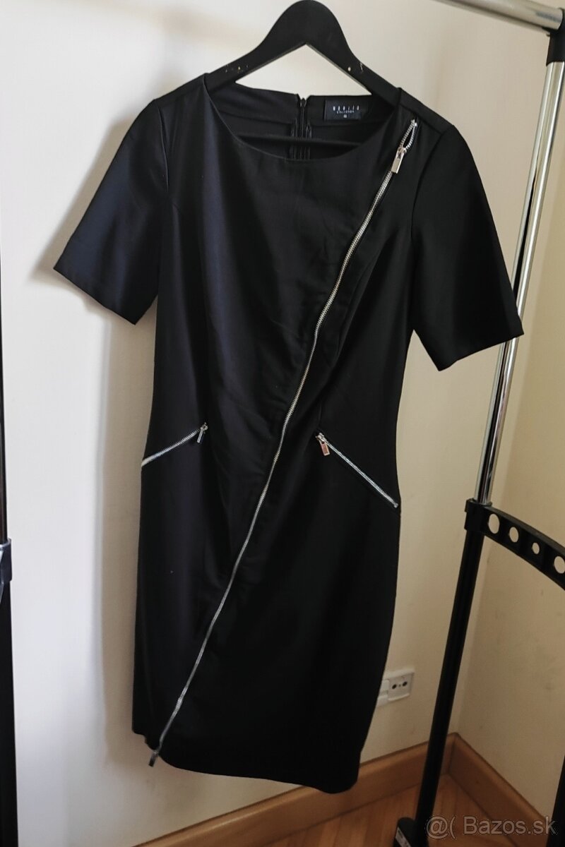 Čierne elegantné šaty - 2