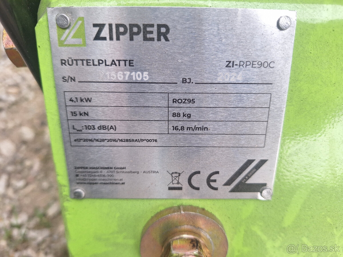 Vibracna doska Zipper ZI RPE 90 C - 2