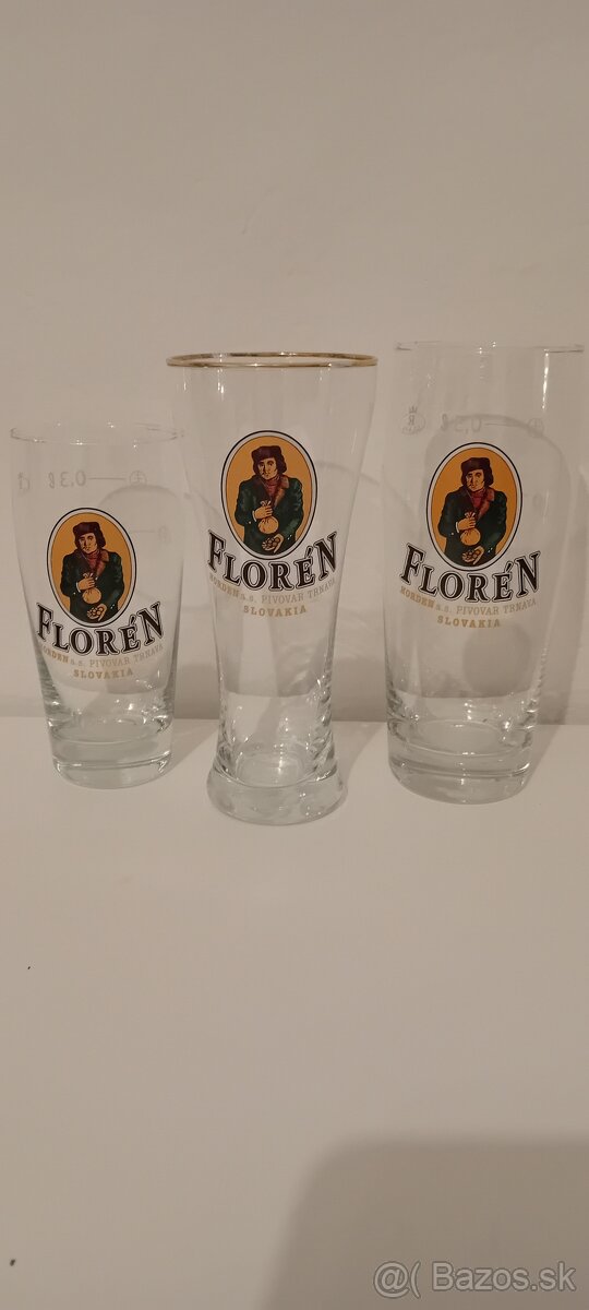 Pivové poháre, Trnavan,Horden,Florén - 2