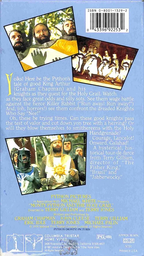 VHS - Monty Python and the Holy Grail - 2