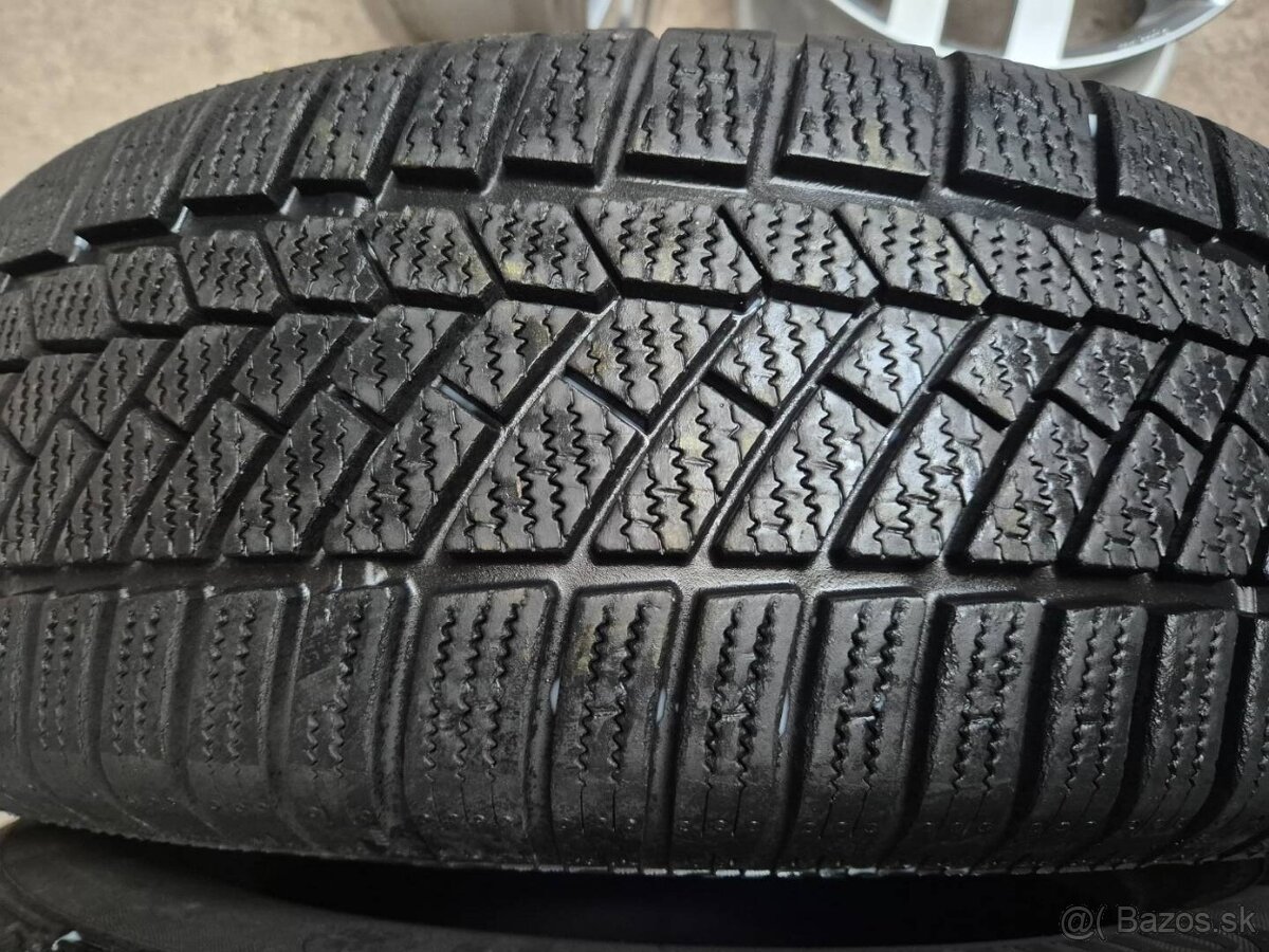 195/65 r16 zimné 4 ks CONTINENTAL dezén 8 - 7,9 mm DOT2024 - 2