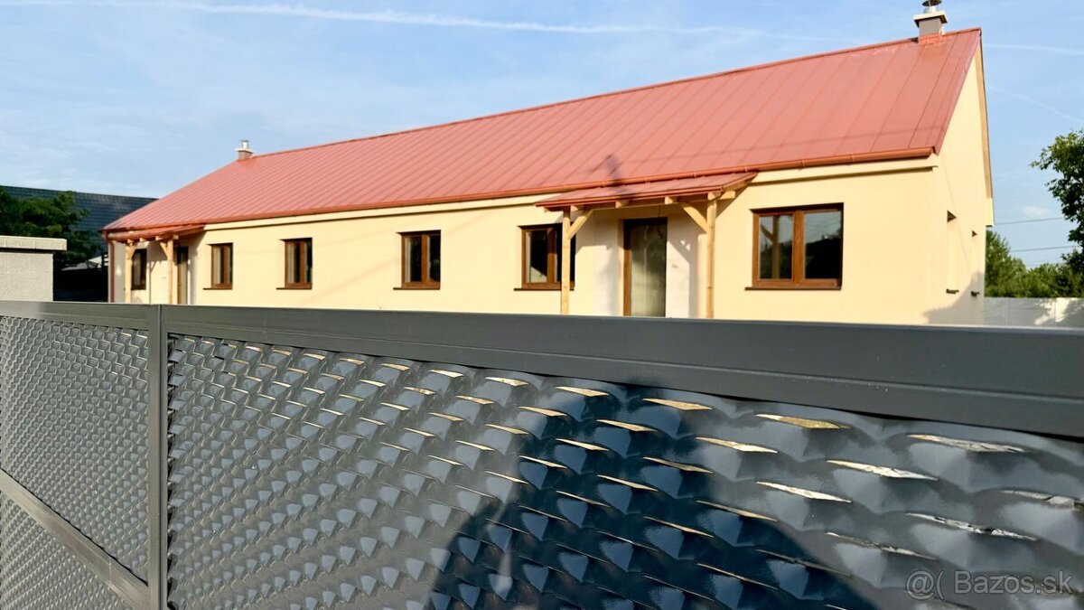 MAĎARSKO - TORNYOSNÉMETI NOVOSTAVBA 4 IZBOVÉHO RD 118 M2, PO - 2