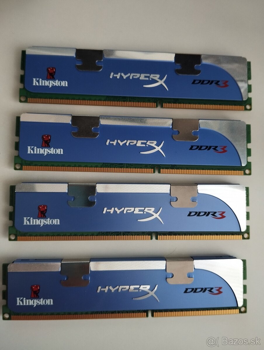 DDR3 Kingston 4x - 1 GB - 2