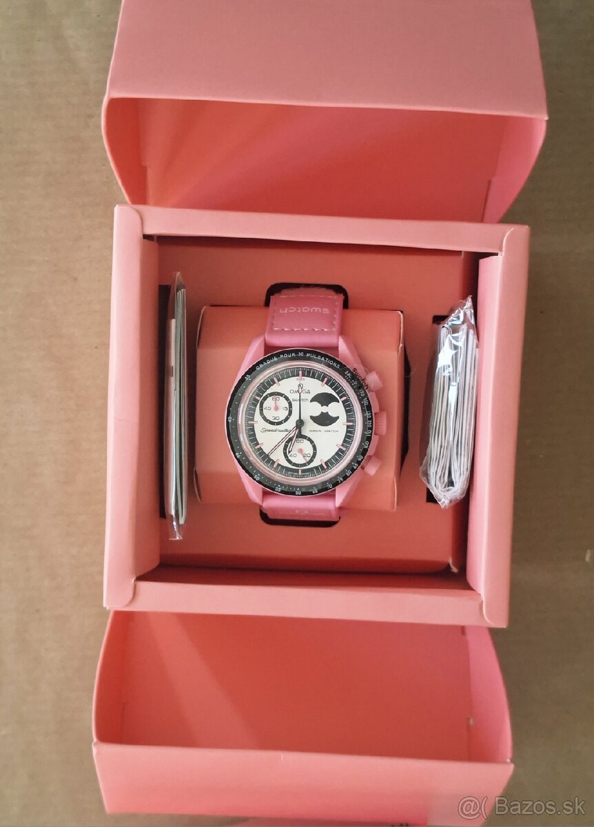 MoonSwatch Pink Moon collection Omega×Swatch - 2