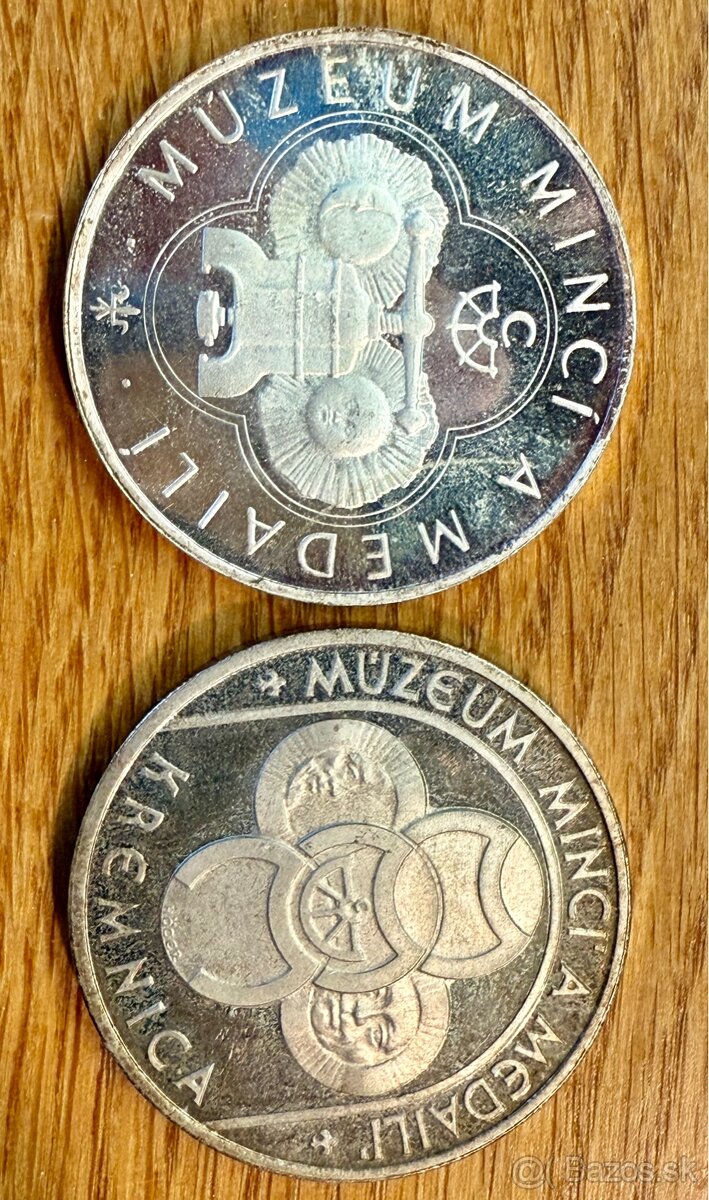 Predám 2x medaila Kremnica - 2