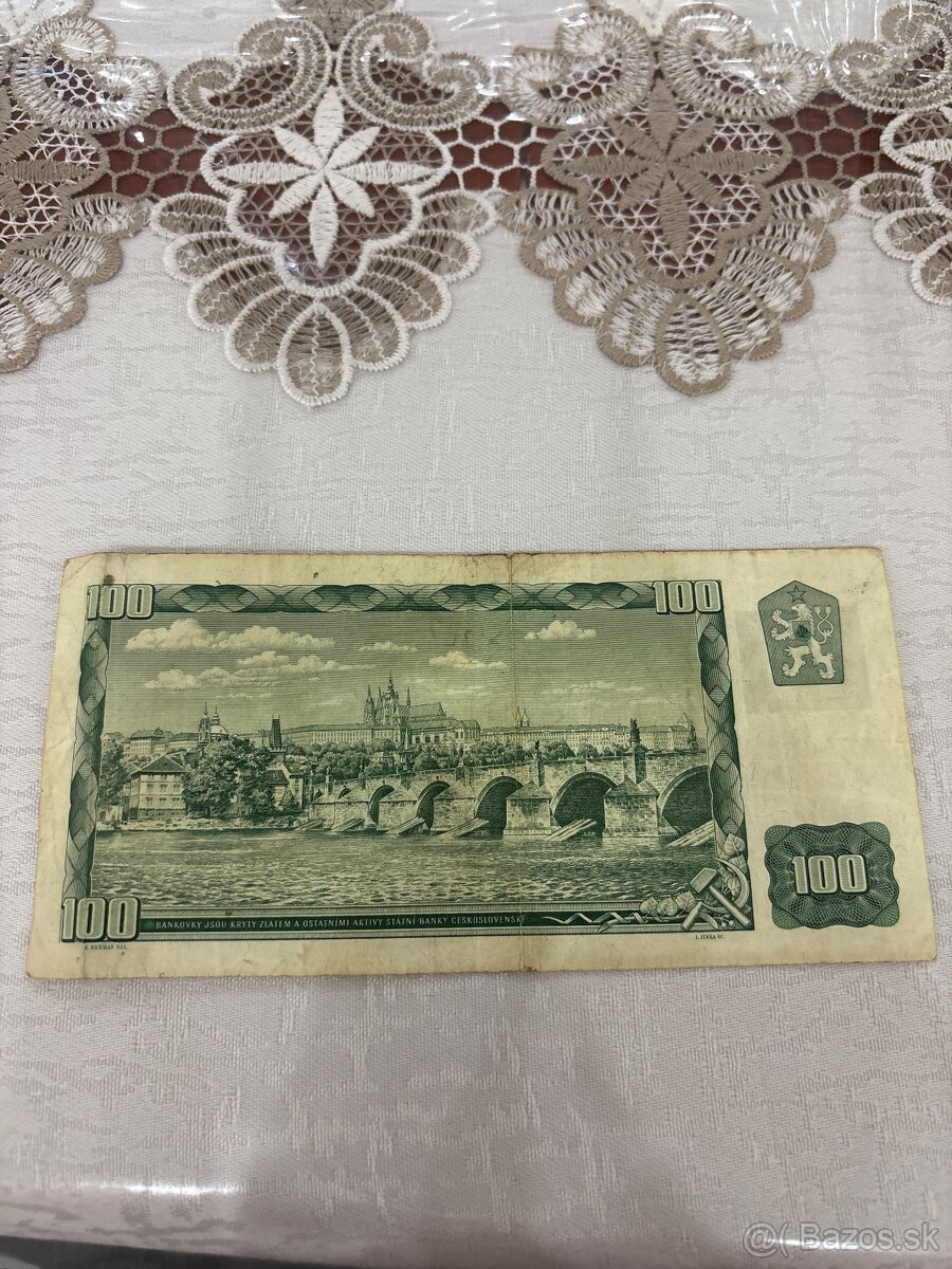 Bankovka Československa - 2
