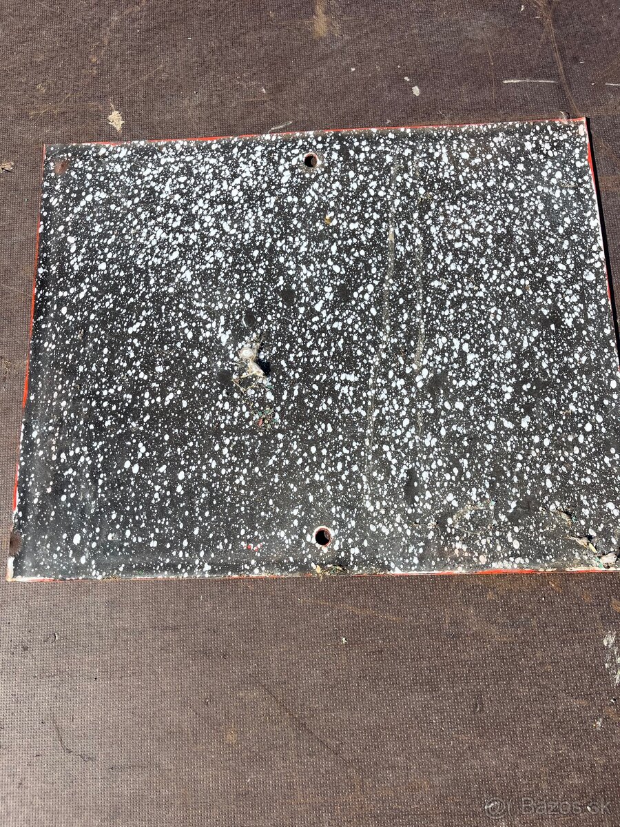 Smaltovana tabuľa - 2